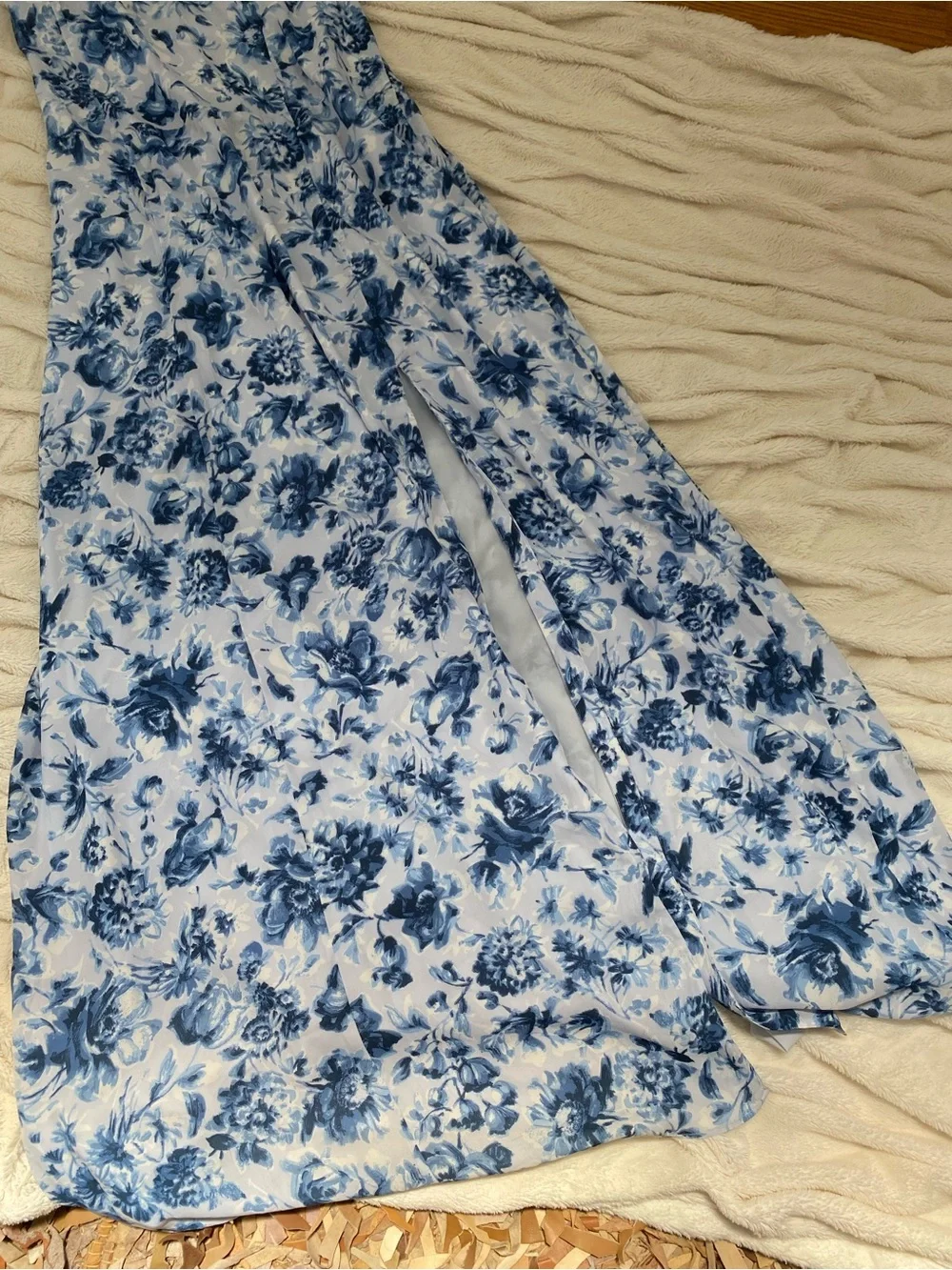 NWT Abercrombie & Fitch floral maxi dress Sz XXL tall, bridal coastal